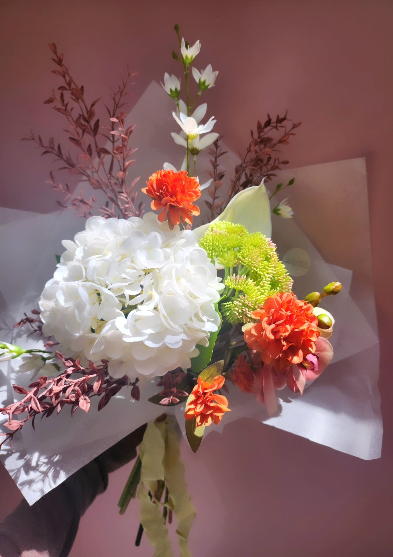 Russet & Lace Bouquet