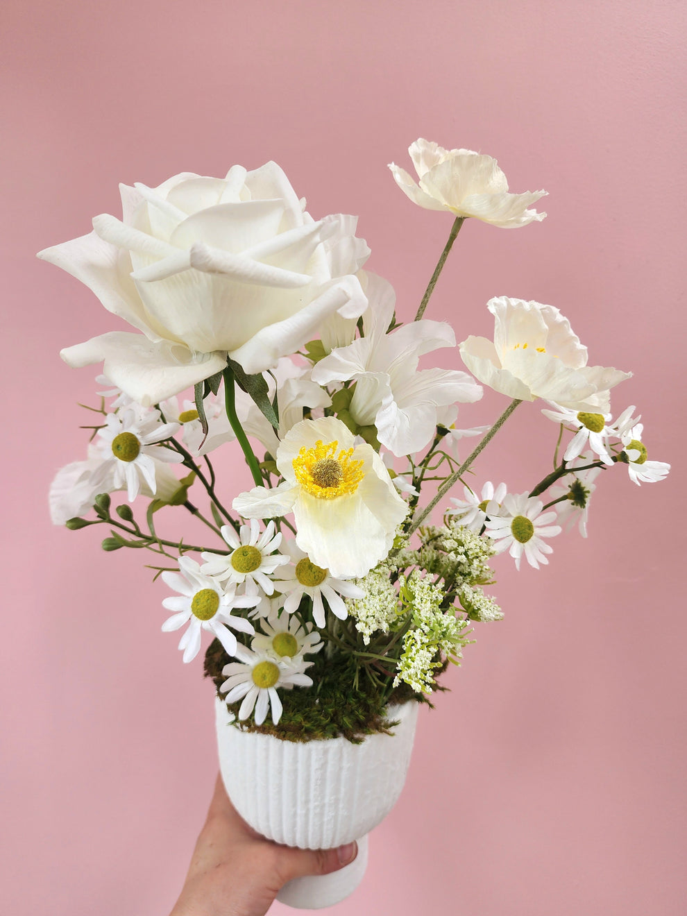 Daisy & Poppy Pot – Gather Botanical