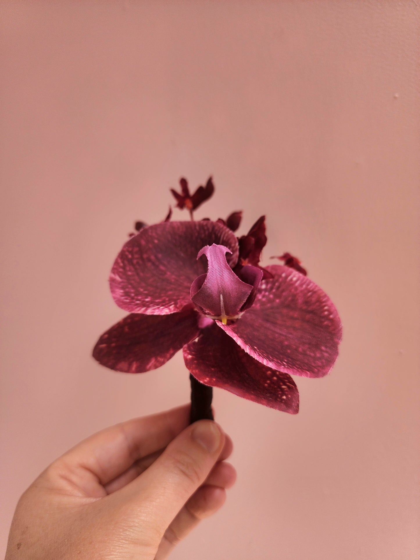 Velour Romance Buttonhole