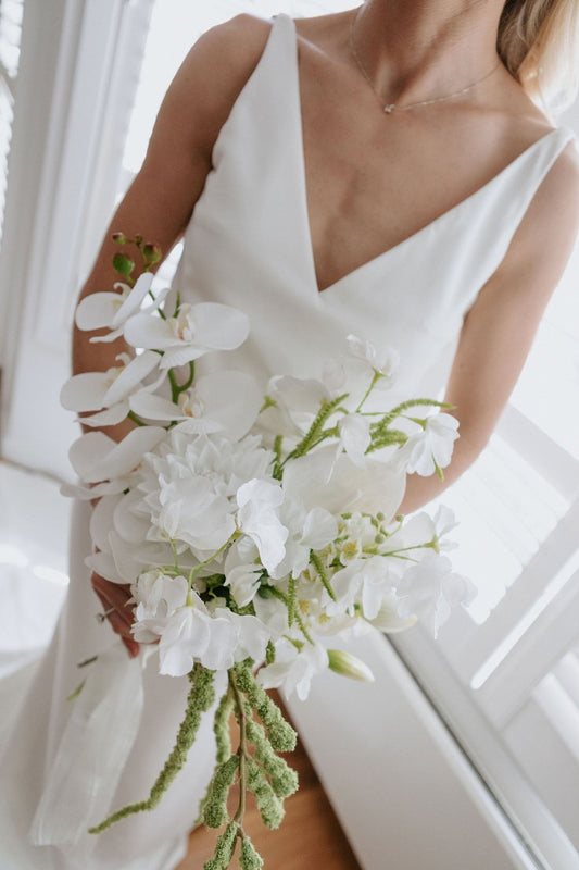 Modern Muse Cascade Bridal Bouquet