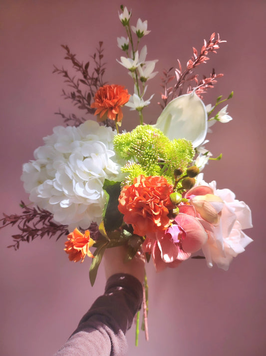 Russet & Lace Bouquet